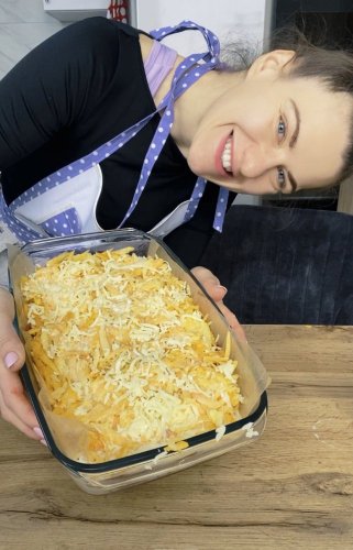 Zapekaná tekvica s mletým mäsom