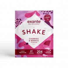 Exante shake (čerešne a čučoriedky)