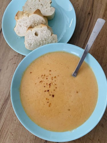 Jednoduchý bryndzový krém