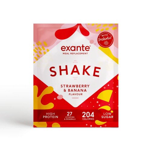 Exante shake (jahoda-banán)