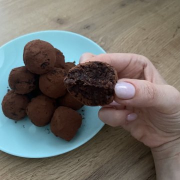 Čokoládovo-pomarančové truffle