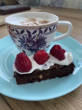 Brownies bez múky a vajec